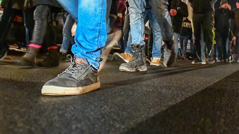 Vor einer Woche haben knapp 500 Menschen in Ebern friedlich gegen die Corona-Politik demonstriert.