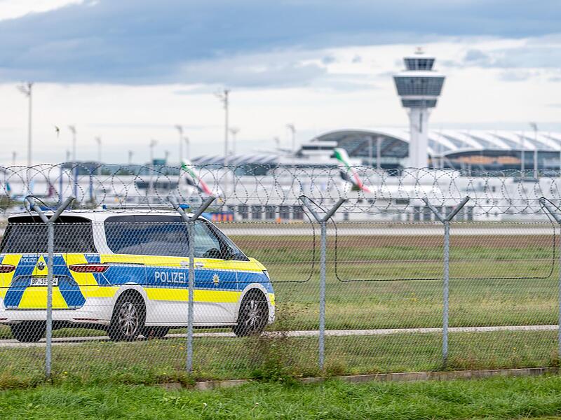 Nach Drohnensichtung am Flughafen München - Flugbetrieb