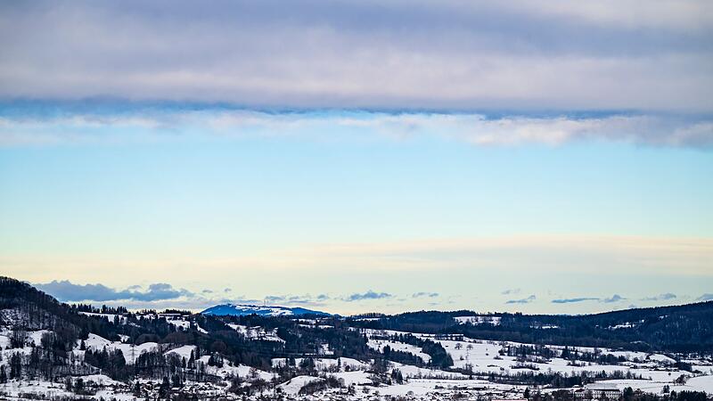 Winterwetter  - Kochelsee