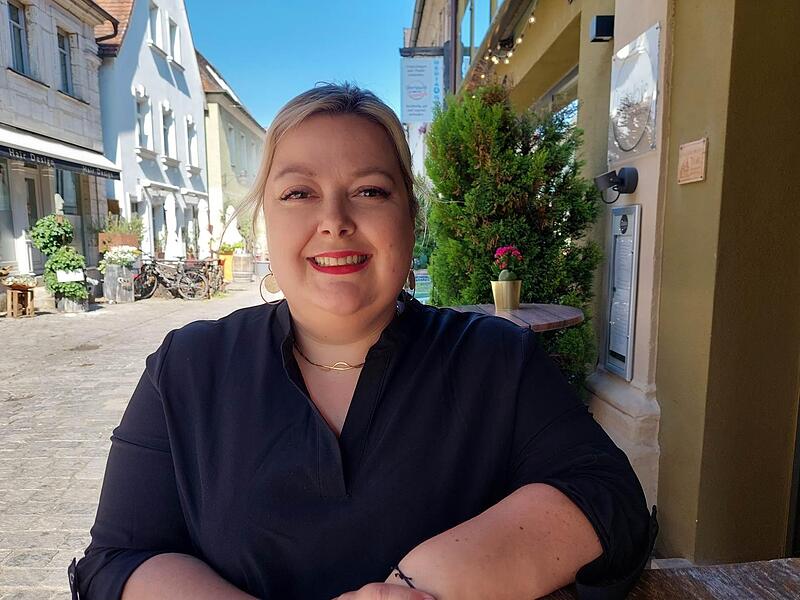Es ist Kathrin Gr&uuml;ner vom L&uuml;bbis in Forchheim.