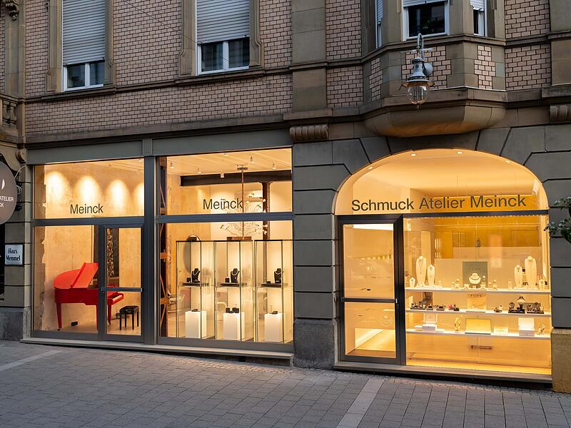 Das Studio Meinck von au&szlig;en in der Ludwigstra&szlig;e in Bad Kissingen.