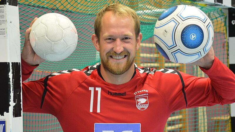 Er hat Handball und Fußball im Kopf: Joseph „Seppi“ Weiß ist beim TV Ebern in beiden Sportarten Leistungsträger.
