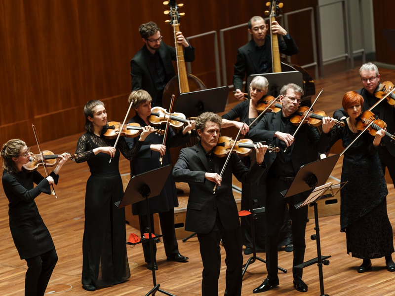 Nach 20 Jahren spielte das Freiburger Barockorchester wieder in Bamberg.Bockbieranstich Schlenkerla