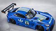 Mercedes-Pilot Lucas Auer f&auml;hrt in der DTM 2026 im Design eines Adidas-Schuhkartons.