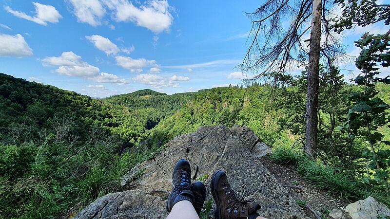 Der Tourismus im Frankenwald ist wieder im Aufwind.