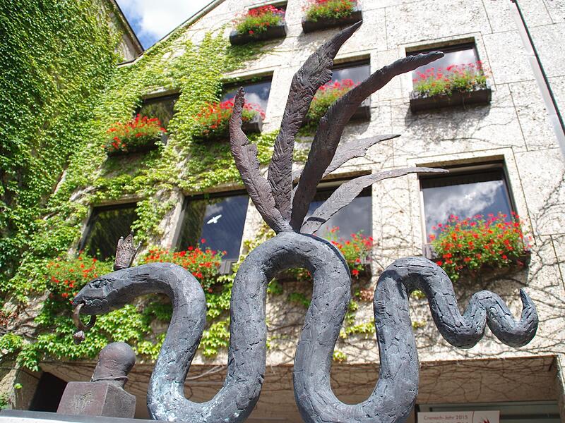 Die Stadt Kronach &ndash; hier das Rathaus