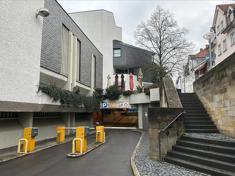 Parkhaus Mauer in Coburg