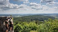 Weitblick von der Burgruine Bramberg