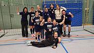 Die U15-Juniorinnen des SV Ketschendorf feierten zuletzt einen Erfolg in der Halle.