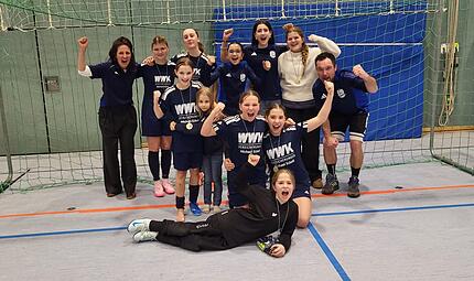 Die U15-Juniorinnen des SV Ketschendorf feierten zuletzt einen Erfolg in der Halle.