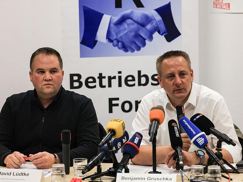Betriebsversammlung bei Ford in Köln