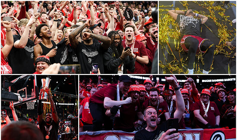 Die besten Bilder vom Bamberger Pokaltriumph gibt es zum Durchklicken in unserer Bildergalerie.