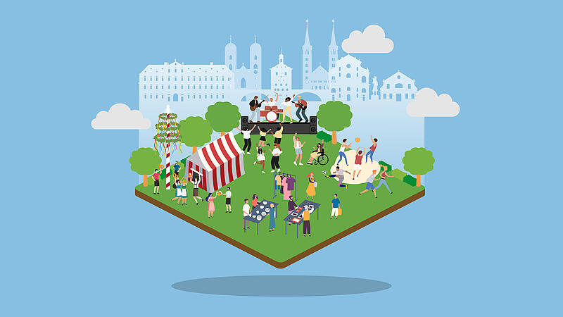 Veranstaltungstipps am Wochenende (5. Juli bis 7. Juli 2024) Feste, Musik- und Sportveranstaltungen, Flohmärkte, Kerwas: Auch an diesem Wochenende sind in Stadt und Landkreis Bamberg zahlreiche Veranstaltungen geboten, bei denen für jeden Geschmack etwas dabei sein sollte.