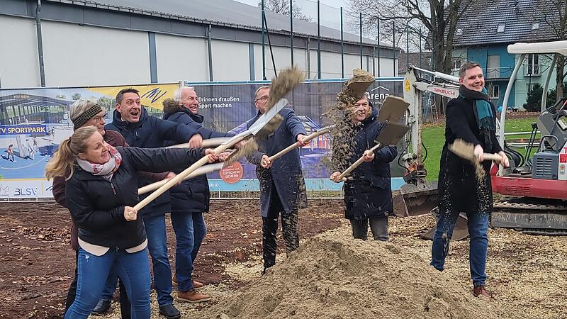Mit Schwung geht’s in das jüngste Projekt der Sportstadt Bamberg.