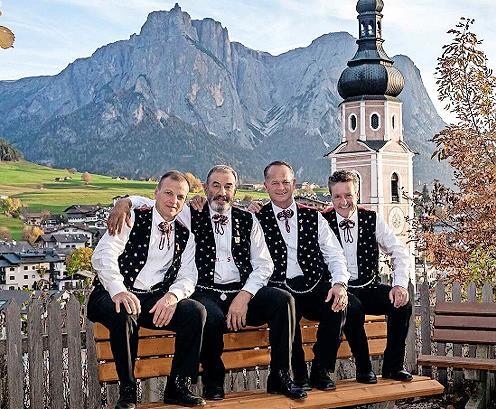 Das Kastelruther Männerquartett kommt zu einem Konzert nach Bad Neustadt. Das Kastelruther Männerquartett kommt zu einem Konzert nach Bad Neustadt.