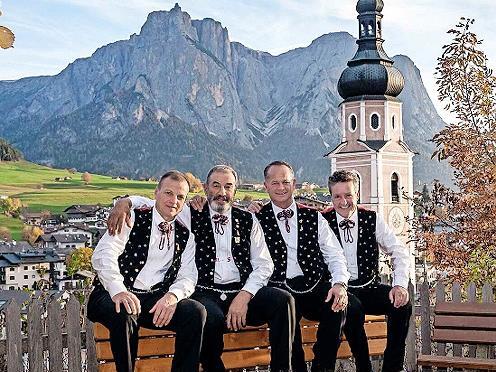 Das Kastelruther M&auml;nnerquartett kommt zu einem Konzert nach Bad Neustadt.