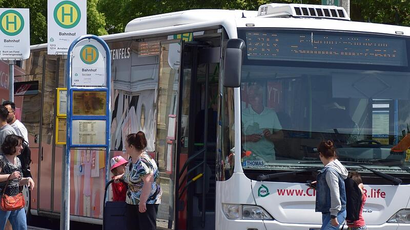 Weiter geht’s mit Solo-Bussen und Dieselantrieb beim Linienbündel 1 der Lichtenfelser Stadtbusse.