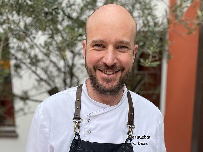 Zacharias Dengler vom „Muskat“ in Erlangen Zacharias Dengler vom „Muskat“ in Erlangen