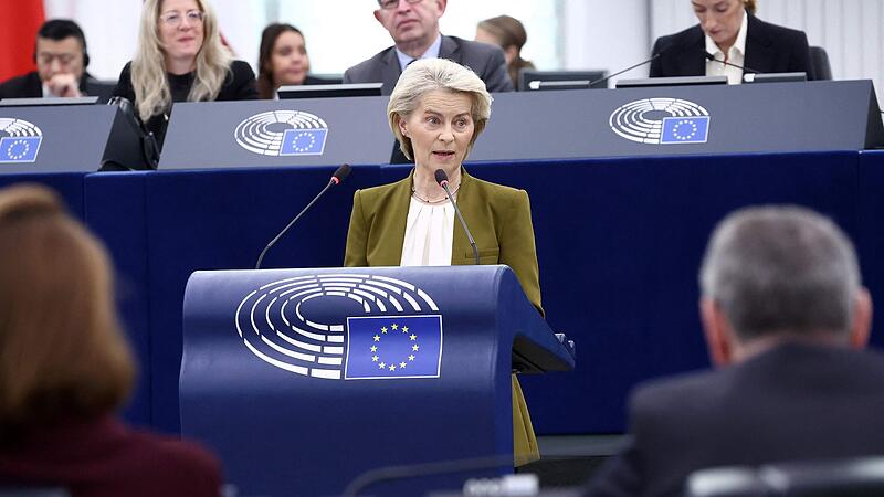 Plenarsitzung des Europ&auml;ischen Parlaments - Von der Leyen