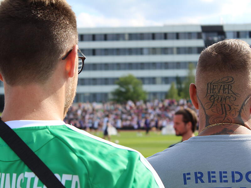 "Never give up." Dieser Motivationsspruch k&ouml;nnte auch der deutschen Mannschaft bei der EM 2024 auf dem Weg zum Titel helfen.