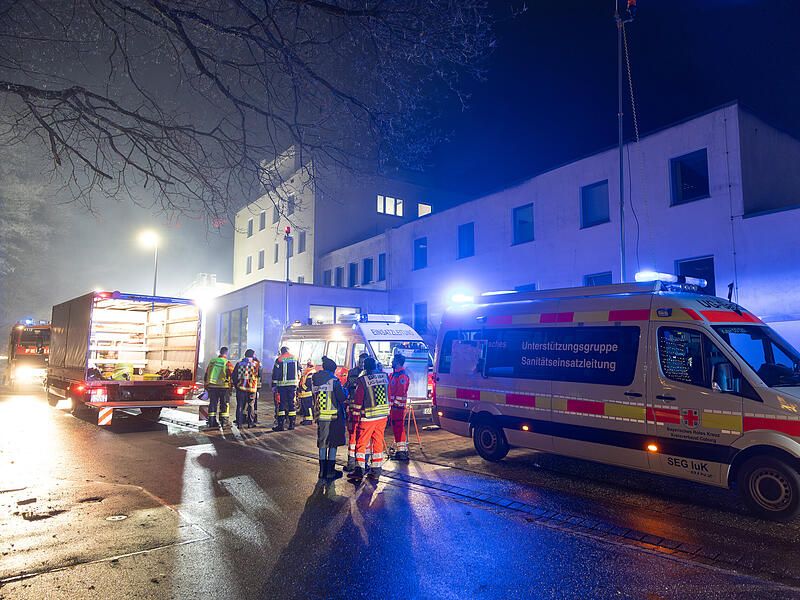 Brand im Krankenhaus - 27 Patienten mussten verlegt werdenBrand im Klinikum Neustadt bei Coburg