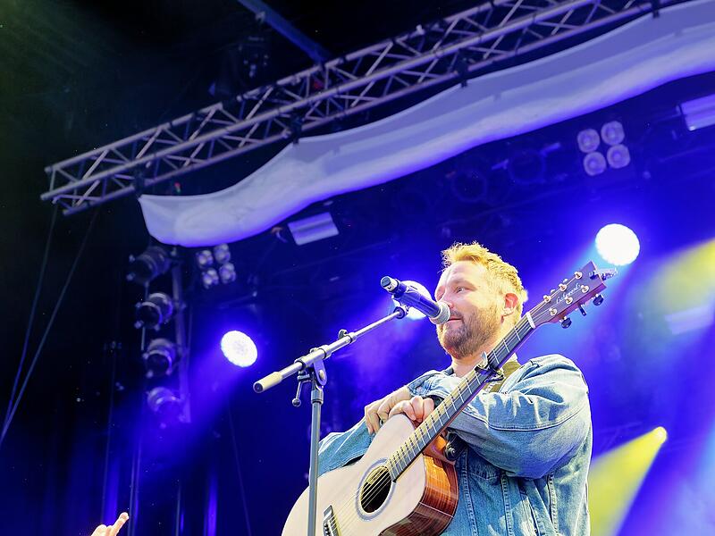 Florian K&uuml;nstler trat als Vorband auf.