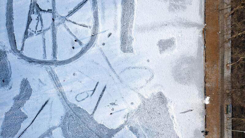 Schnee in München Schnee in München