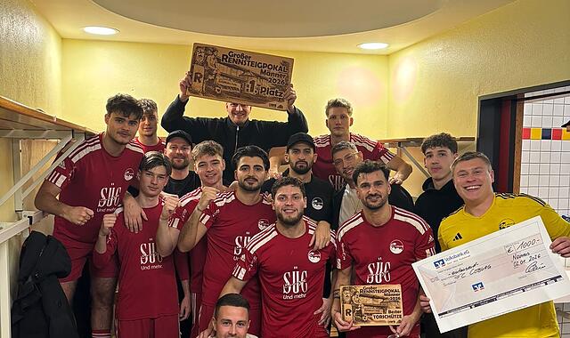 Der FC Coburg gewann einmal mehr den Rennsteigpokal. Der FC Coburg gewann einmal mehr den Rennsteigpokal.