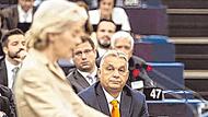 Mit einer harten Replik auf die Rede des ungarischen Ministerpräsidenten Viktor Orbán erntete Ursula von der Leyen tosenden Beifall.
