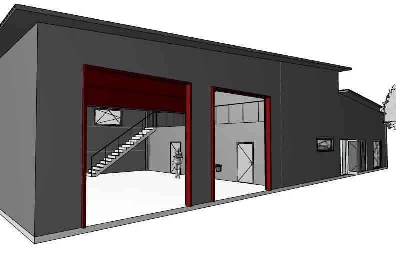 Wie sich die Heilgersdorfer ihr neues Feuerwehrhaus vorstellen, zeigte der Kommandant bei der Stadtratssitzung am Dienstag.