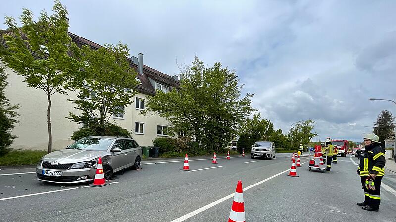 Die Bayreuther Straße musste für mehrere Stunden geregelt werdenForchheim & Fränkische Schweiz
