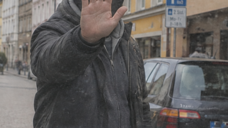 Eskalation in Kulmbach - Fußgänger beschädigt Auto mit bloßen Händen Eskalation in Kulmbach - Fußgänger beschädigt Auto mit bloßen Händen