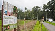 Beim Ortseingang von Wildenheid gibt es einen neuen Obstlehrpfad. Die verschiedenen Baumarten sind mit Schildern versehen,  auf denen Informationen zu den Früchten zu finden sind.