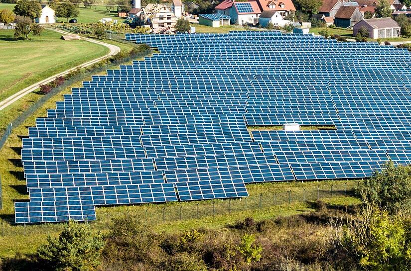 Bei Eschlipp steht bereits eine  große Solaranlage. Bald auch in Eggolsheim?Forchheim & Fränkische Schweiz