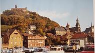 So sah die Kulmbacher Sutte im Jahr 1972 aus. Kulmbach in den fünfziger und siebziger Jahren zeigt auch Erich Olbrich in seinem 45-minütigen Film „Als die Bilder laufen lernten“.