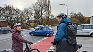 B&uuml;rgermeisterin Annette Prechtel (FGL) und der Radverkehrsbeauftragte Tobias Wilhelm stehen vor gro&szlig;en Herausforderungen, um Forchheim zur fahrradfreundlichen Kommune werden zu lassen.