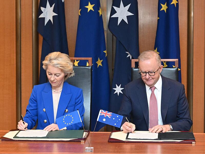 Freihandelsabkommen EU Australien