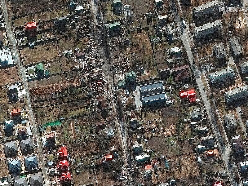 Ukraine-Konflikt - SatellitenbildKrieg in der Ukraine: Putin versch&auml;rft seine Angriffe