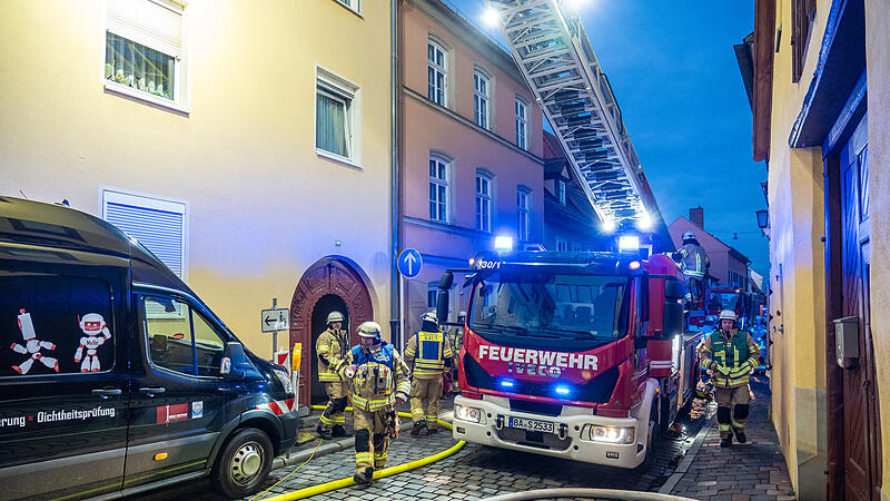 Brand am Jakobsberg in Bamberg Brand am Jakobsberg in Bamberg