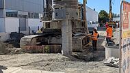 Baustelle Gummistraße