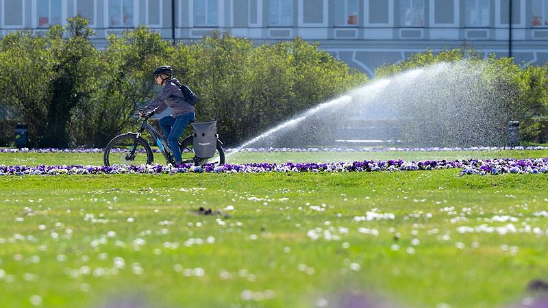 Sonne in M&uuml;nchen