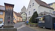 Der Imbisswagen steht nun in der Streitgasse.