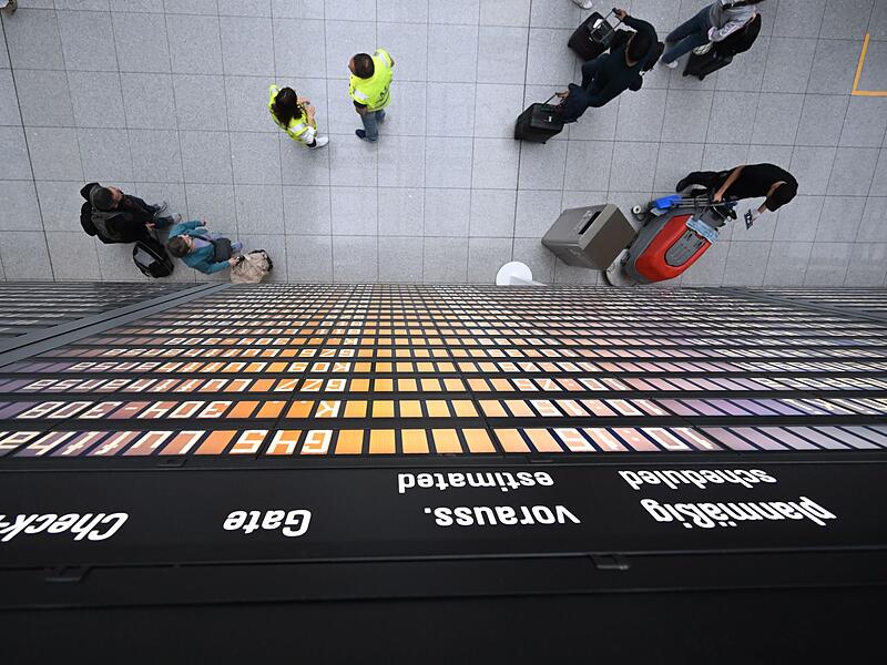 Flughafen M&uuml;nchen - Flugg&auml;ste