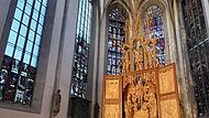 Groß war das Publikumsinteresse am Vortrag der Kunsthistorikerin Claudia Lichte über den Münnerstädter Riemenschneideraltar. Groß war das Publikumsinteresse am Vortrag der Kunsthistorikerin Claudia Lichte über den Münnerstädter Riemenschneideraltar.