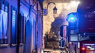 In dieser Gastst&auml;tte in der Unteren Sandstra&szlig;e 14 in Bamberg kam es am Mittwoch (26. Januar) zu einem Brand.
