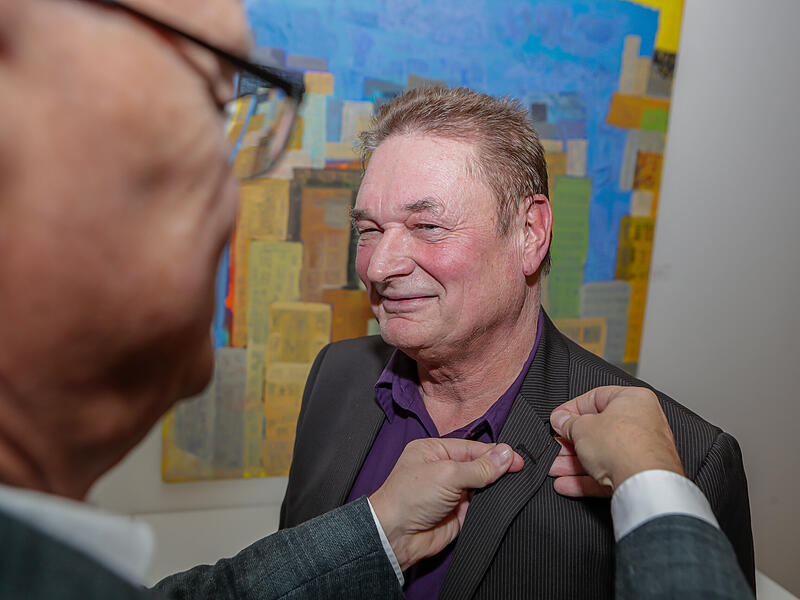 Dietmar Schutty hat die Bamberger Bürgernadel in der Kategorie „Klassik“ erhalten.