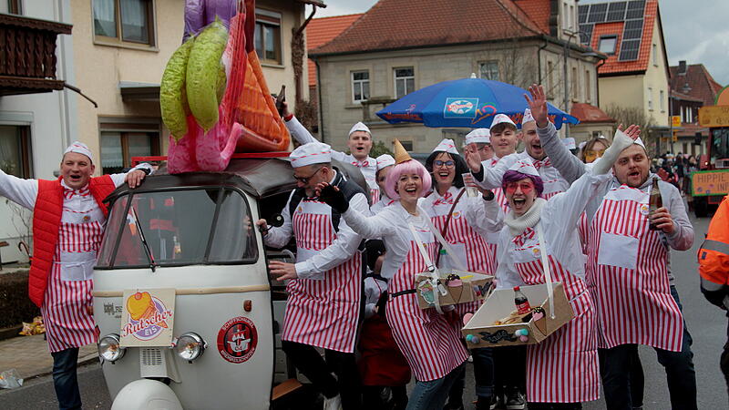Faschingsumzug in Trossenfurt am 19. Februar 2023