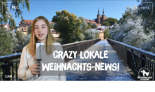 Crazy Weihnachtsnews - Schnee auf Kettenbrücke Crazy Weihnachtsnews - Schnee auf Kettenbrücke
