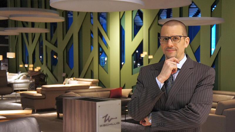 Erik Stammberger, geschäftsführender Gesellschafter bei W. Schillig. Erik Stammberger, geschäftsführender Gesellschafter bei W. Schillig.