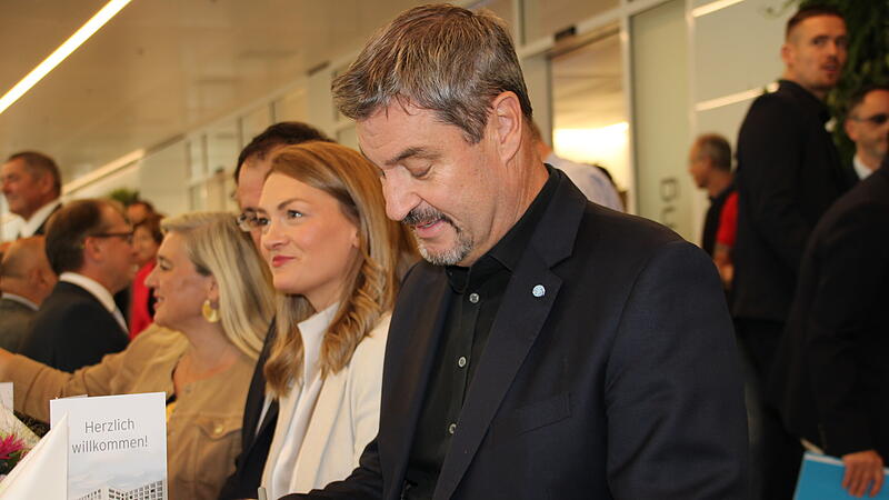 Einweihung Anbau West am Klinikum Kulmbach mit Ministerpräsident Markus SöderEinweihung Anbau West am Klinikum Kulmbach mit Ministerpräsident Markus Söder
